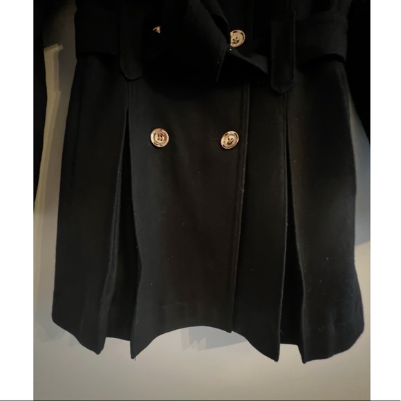 Michael Kors black coat with gold buttons - Picture 5 of 9
